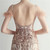 In Stock:Ship in 48 Hours Gold Sequins Feather Straps Backless Party Dress