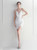 In Stock:Ship in 48 Hours White Sequins Beading Short Party Dress