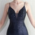 In Stock:Ship in 48 Hours Navy Blue Sequins Beading Short Party Dress