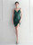 In Stock:Ship in 48 Hours Green Sequins Beading Short Party Dress