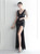 In Stock:Ship in 48 Hours Sexy Black Sequins Beading Party Dress