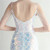 In Stock:Ship in 48 Hours White Split Sequins Beading Party Dress