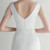 In Stock:Ship in 48 Hours White Mermaid Deep V-neck Beading Party Dress