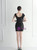 In Stock:Ship in 48 Hours Sexy Black Sequins Beading Mini Party Dress