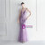 In Stock:Ship in 48 Hours Purple Tulle Sequins Backless Party Dress