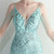 In Stock:Ship in 48 Hours Mint Green Tulle Sequins Beading Party Dress