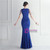 In Stock:Ship in 48 Hours Royal Blue Mermaid Beading Party Dress