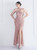 In Stock:Ship in 48 Hours Pink Sequins Pleats One Shoulder Party Dress