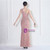 In Stock:Ship in 48 Hours Pink Sequins Pleats One Shoulder Party Dress
