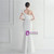 In Stock:Ship in 48 Hours White One Shoulder Beading Split Party Dress