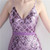 In Stock:Ship in 48 Hours Purple Mermaid Sequins Beading Split Party Dress