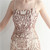 In Stock:Ship in 48 Hours Gold Sequins Backless Beading Split Party Dress