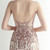 In Stock:Ship in 48 Hours Gold Sequins Backless Beading Split Party Dress
