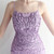 In Stock:Ship in 48 Hours Purple Sequins Backless Beading Split Party Dress