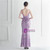 In Stock:Ship in 48 Hours Purple Sequins Backless Beading Split Party Dress