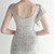 In Stock:Ship in 48 Hours Silver Sequins Cap Sleeve Party Dress