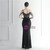 In Stock:Ship in 48 Hours Black White Spaghetti Straps Beading Party Dress