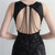 In Stock:Ship in 48 Hours Black Mermaid Sequins Backless Beading Party Dress