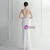 In Stock:Ship in 48 Hours White Sequins Split Cross Straps Party Dress