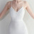 In Stock:Ship in 48 Hours White Sequins Split Cross Straps Party Dress