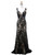 Long Evening Gowns 2017 New Arrival With V-Neck Backless Appliques Beading