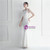 In Stock:Ship in 48 Hours White Mermaid Open Back Beading Party Dress