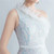 In Stock:Ship in 48 Hours White Mermaid One Shoulder Feather Party Dress