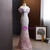 Purple Sequins Mermaids Off the Shoulder Prom Dress