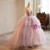 Pink Ball Gown Tulle Spaghetti Straps Prom Dress