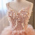 Champagne Tulle Tiers Sequins Quinceanera Dress