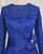 Brilliant  Lace 2017 Mother Of The Bride Dresses Sheath Knee Length Royal Blue