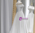 Simple White Satin Pleats Wedding Dress