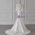White Mermaid Lace Long Sleeve Wedding Dress