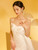 White Mermaid Satin Strapless Pleats Wedding Dress