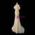 White Mermaid Organza Off the Shoulder Pleats Wedding Dress