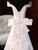 White Mermaid Off the Shoulder Bow Wedding Dress