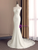 White Mermaid Spaghetti Straps Appliques Beading Wedding Dress