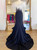 Black Mermaid Off the Shoulder Feather Prom Dress
