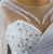 White Mermaid Long Sleeve Sequins Beading Pearls Wedding Dress