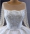 Princess White Tulle Sequins Beading Pearls Wedding Dress