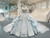 Ball Gown Tulle Off the Shoulder Beading Wedding Dress