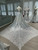 Mermaid Sequins Beading Crystal Wedding Dress