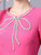 Pink Beading Short Sleeve Mother Of The Bride Dress