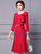 Sexy Red 3/4 Sleeve Beading Mother Of The Bride Dress Sexy Red 3/4 Sleeve Beading Mother Of The Bride Dress