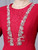 Burgundy Sheath Long Sleeve Beading Mother Of The Bride Dress