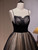 Black Tulle Lace Spaghetti Straps Prom Dress Black Tulle Lace Spaghetti Straps Prom Dress