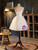 Beige Tulle Satin Strapless Pleats Homecoming Dress