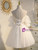 Ivory Tulle Puff Sleeve Homecoming Dress