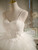 Ivory Tulle Spaghetti Straps Sequins Appliques Homecoming Dress