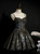 Dark Gray Tulle Sequins Beading Homecoming Dress